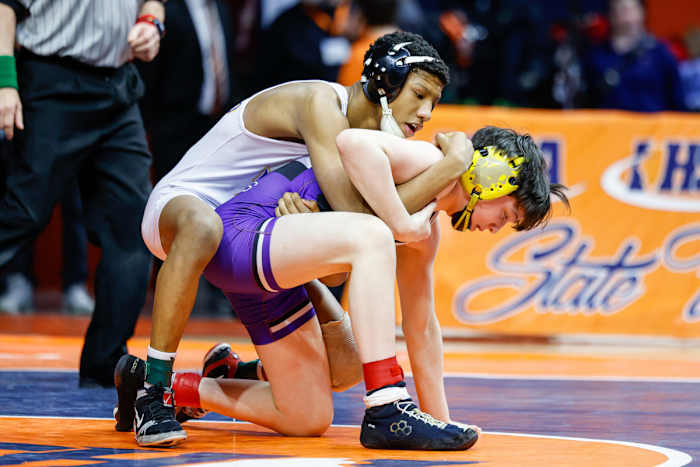 Illinois wrestling championships February 17 2024 Nate Latsch 25965